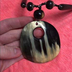 Chunky artistic necklace